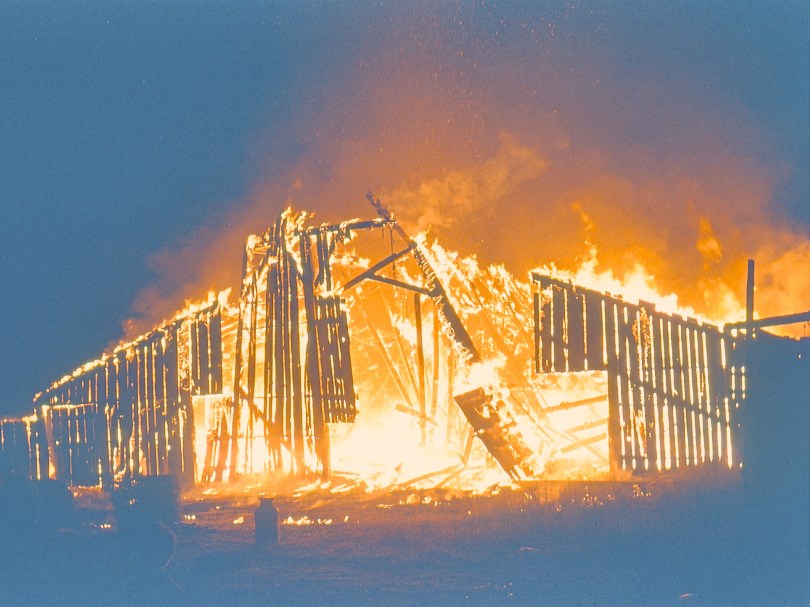 Circleville Barn Fire