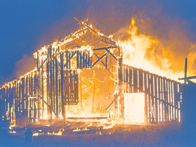 Circleville Barn Fire