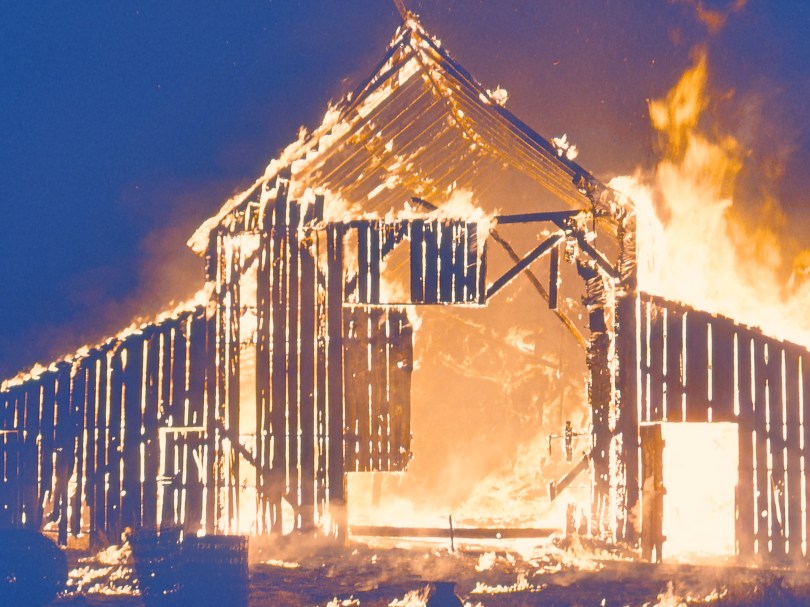 Circleville Barn Fire